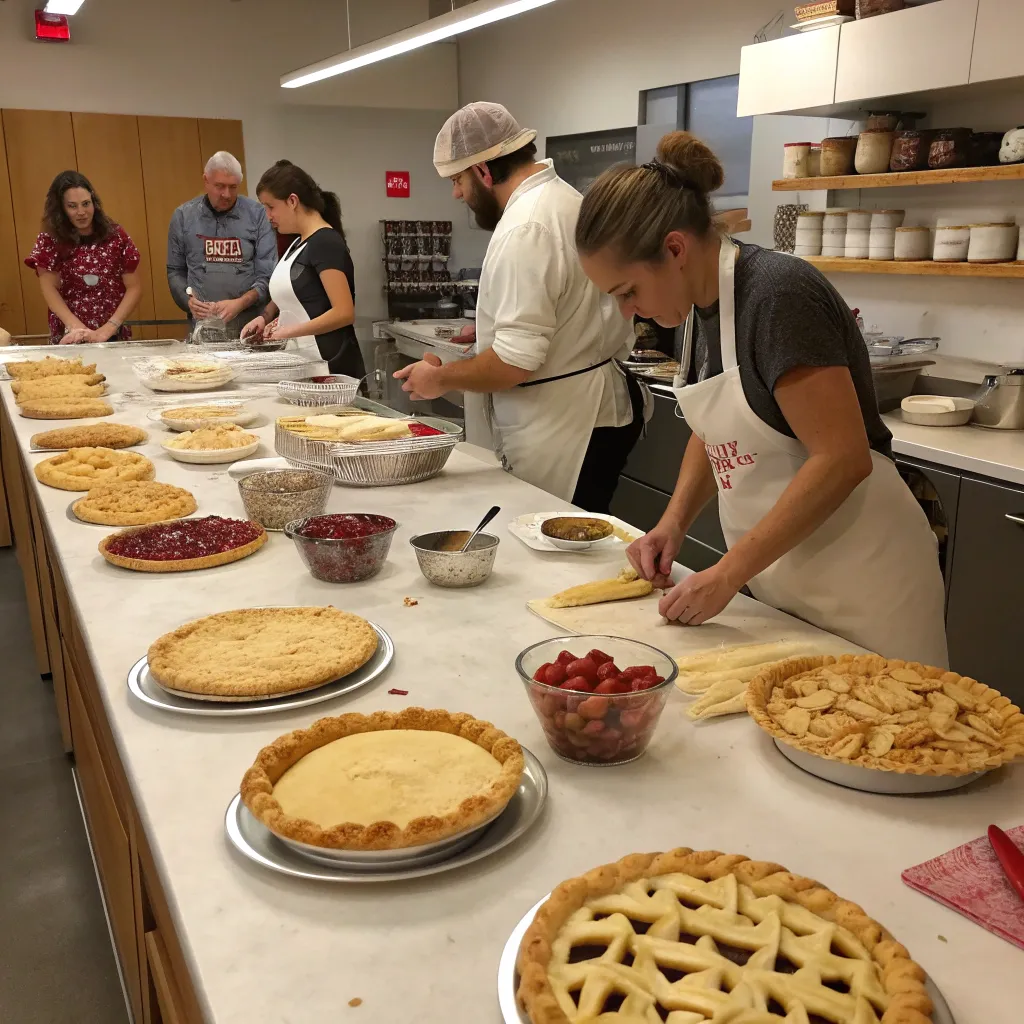 Advanced pie baking class
